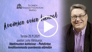 Raamattuopisto-Yleisöluento-aiheesta-Vaatimusten kahleissa-luennoitsijana-Juha Vähäsarja