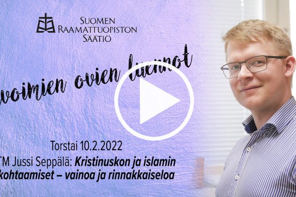 Jussi Seppälä yleisöluentovideon kansikuva