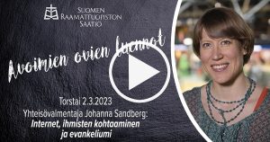 Raamattuopisto Yleisoluento Internet Ihmisten Kohtaaminen Ja Evankeliumi Johanna Sandberg