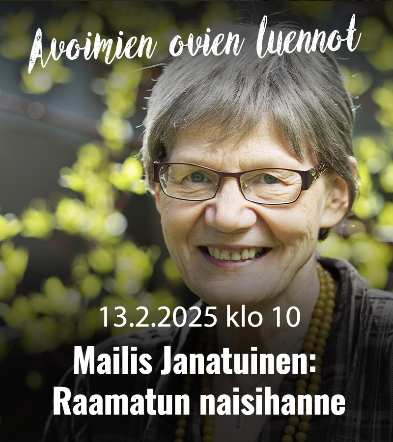 Raamattuopisto 2025 Mailis Janatuinen Avoimien Ovien Luennot 800x900