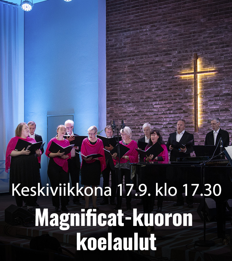 Raamattuopisto 2025 magnificat koelaulu 800x900