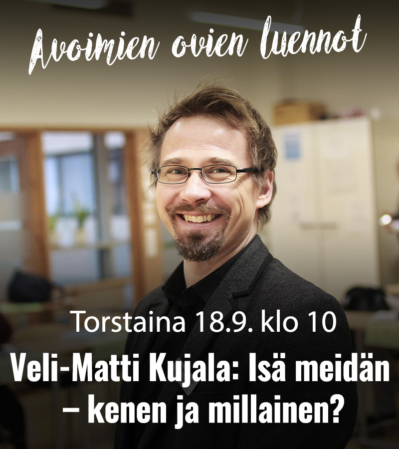Raamattuopisto 2025 veli matti kujala avoimien ovien luennot 800x900