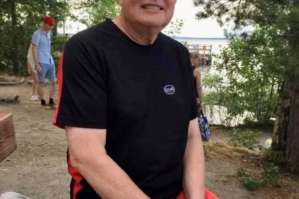 Timo Hartikainen retkellä