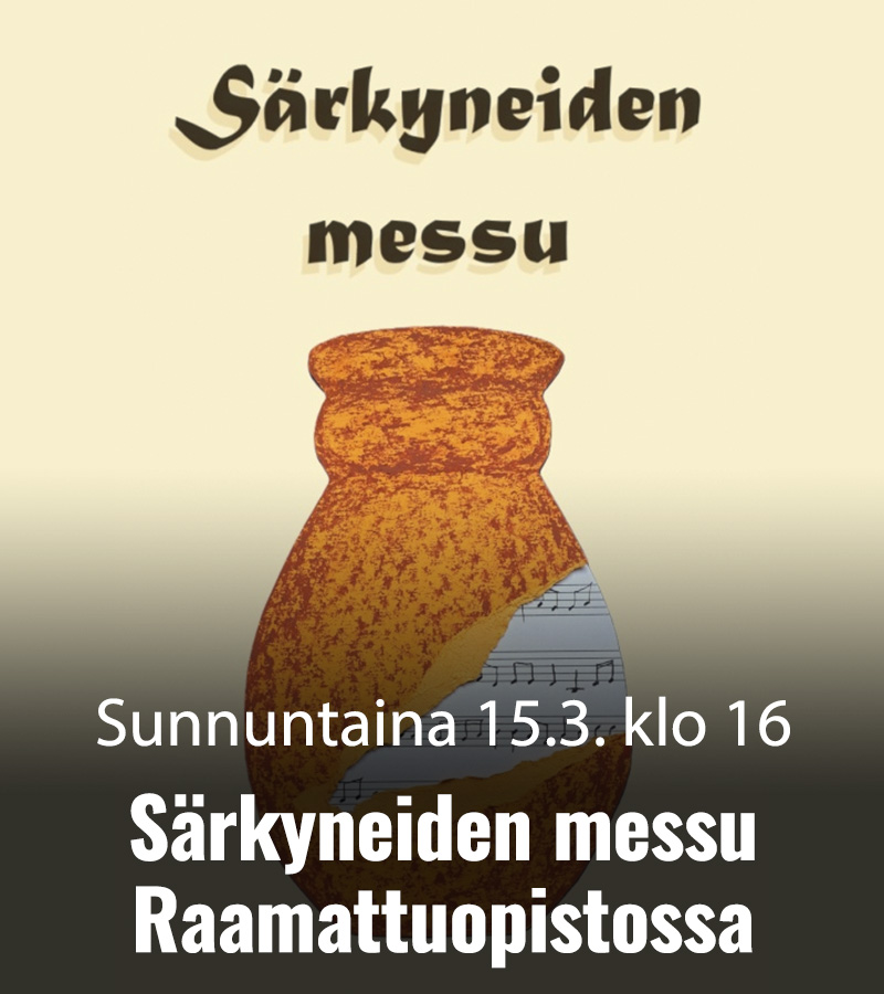 RAAMATTUOPISTO 2026 Sarkyneiden messu 800x900