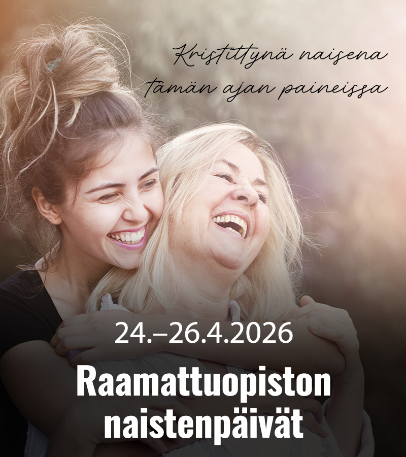 RAAMATTUOPISTO 2026 Naistenpaivat 800x900