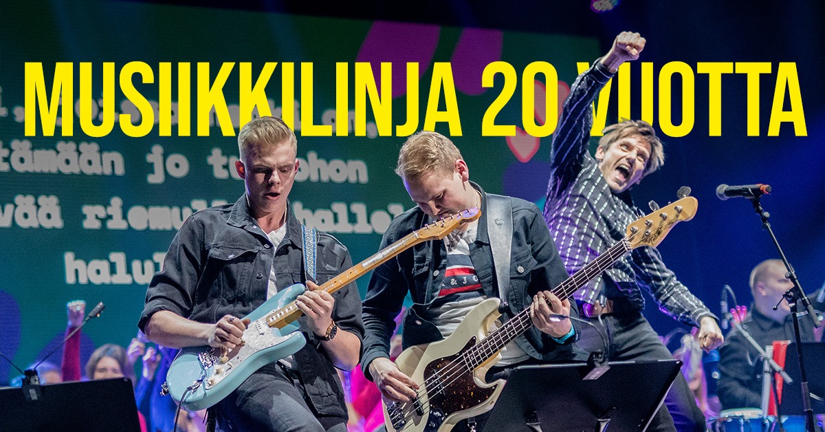 RAAMATTUOPISTO 2026 Musiikkilinja20v 1200x628